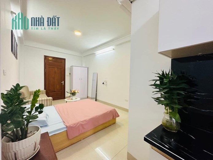 Cho thuê gấp phòng 25m2 chỉ 3tr - 4tr tại Kim Giang Hoàng Mai có ban công - PCCC - full đồ sạch