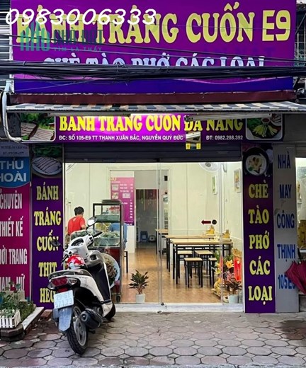 Cho thuê cửa hàng chính chủ Cho thuê cửa hàng tại 105 thanh xuân bắc tx Hn( đầu