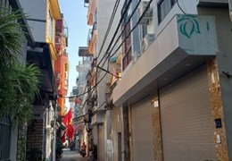 QUAN TÂM - Bán Nhà Ngõ 208 Phố Tam Trinh phường Yên Sở. DT 43m × 5 tầng. 6 Ngủ, Thoáng, Nông hơn 3