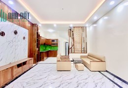 GIÁ: 3.95 TỶ NHÀ MỚI ĐẸP 5 TẦNG DT:45M2 MT:5M 3 PHÒNG NGỦ PHỐ LĨNH NAM QUẬN HOÀNG MAI.