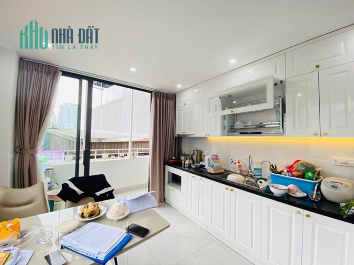 MẶT NGÕ THÔNG Ô TÔ, SÁT PHỐ, KINH DOANH - Tòa 7 Tầng THANG MÁY Giang Văn Minh 41M chỉ 9.7 tỷ