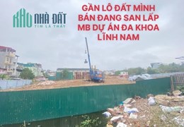 Bán đất phân lô 471 Lĩnh Nam 42m mt4.4m nhô 4 tỷ