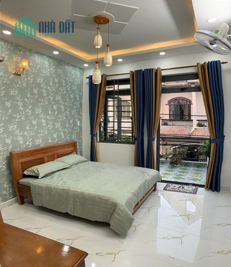 Bán nhà Hẻm xe hơi thông, Phan Huy Ích, 3.8x14m, nhà mới giá rẻ chỉ 4.7 tỷ TL