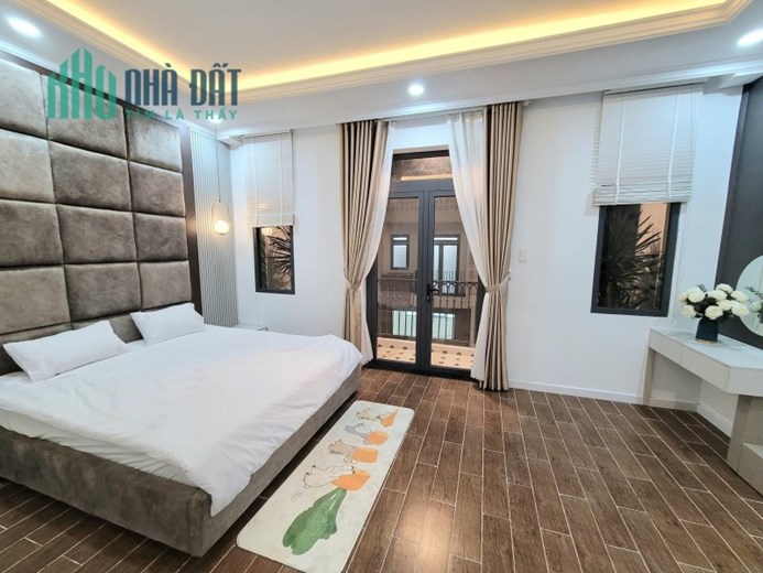 DINH THỰ KIỂU PHÁP - 5 TẦNG SIÊU ĐẸP - ĐƯỜNG NHỰA XE HƠI TRÁNH - MẶT TIỀN 5M - 8.1 TỶ. ĐS 59 - P14.