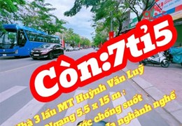 Ngộp! Nhà 2 lầu Mặt Tiền Huỳnh Văn Luỹ P.Quang Vinh chỉ 7,5 tỷ