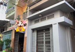 Bán Nhà Lô góc 4 tầng Mới Đẹp Hẻm Ô tô đường Cách Mạng Tháng 8, Quận 3, giá chỉ 6 tỷ 7