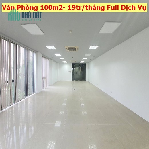 Cho thuê văn phòng phố Chùa Láng 100m2 - 20tr/tháng