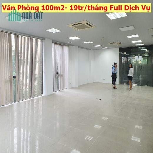Cho thuê văn phòng phố Chùa Láng 100m2 - 20tr/tháng