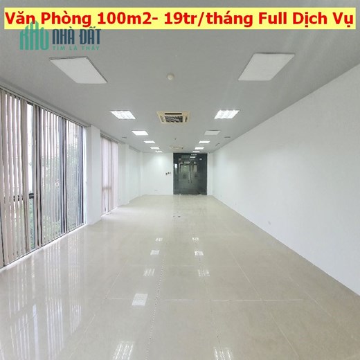 Cho thuê văn phòng phố Chùa Láng 100m2 - 20tr/tháng