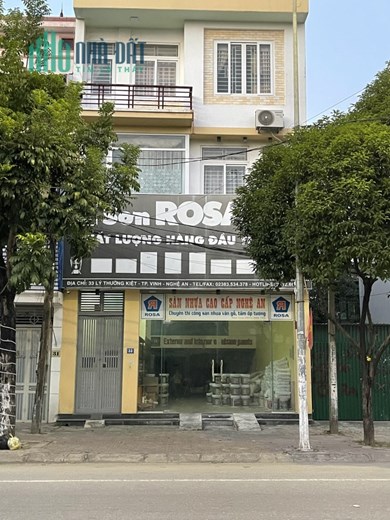 Cho thuê Mặt bằng tầng 1 diện tích 120m2 Đường Lý Thường Kiệt, P Lê Lợi, TP Vinh, Nghệ An