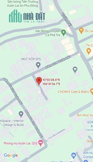 Ngộp bán lỗ nặng! bán gấp! Đất đẹp 4.5mx17m hẻm xe hơi
