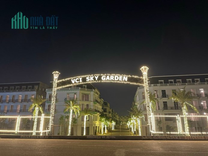 Tôi chính chủ cần bán cắt lỗ căn liền kề dự án VCI Sky Garden Vĩnh Yên Dt 75m xây 4 tầng