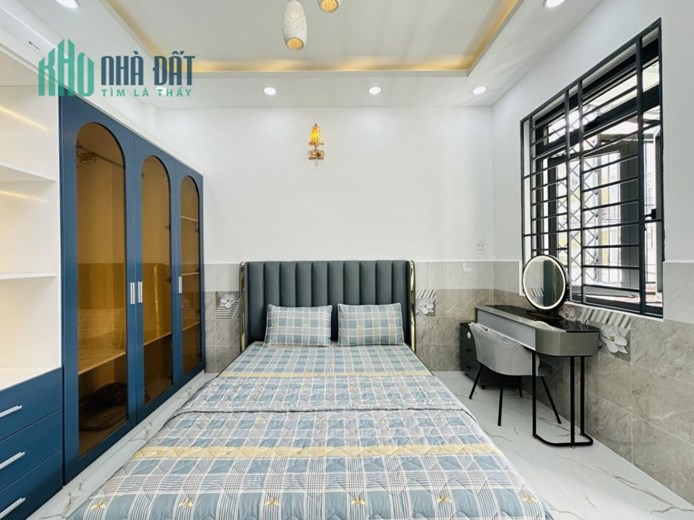 P.12 GÒ VẤP GẦN EMART - HXH THÔNG, XE HƠI VÀO NHÀ - 50M2 - VUÔNG VỨC - NHÀ MỚI ĐẸP, TK HIỆN ĐẠI,