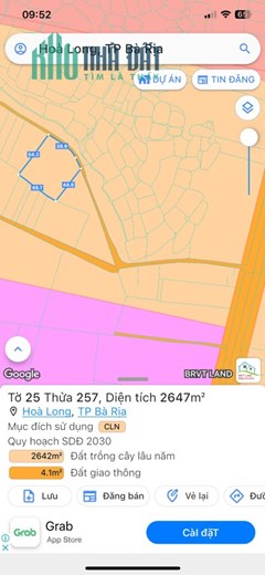 Cần Bán Lô Đất Vị Trí Đẹp Tại Hòa Long, Tp.tỉnh Bà Rịa.