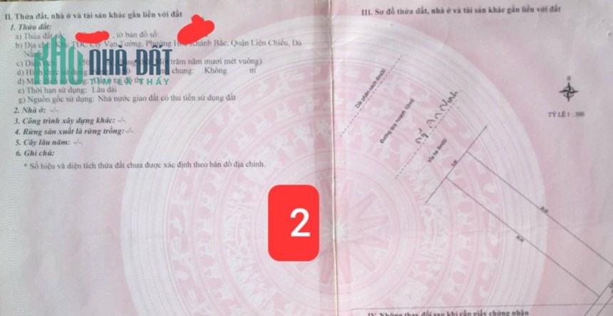🔴💥Bán đất 2 lô liền kề đường Nguyễn An Ninh, Liên Chiểu, Đà Nẵng