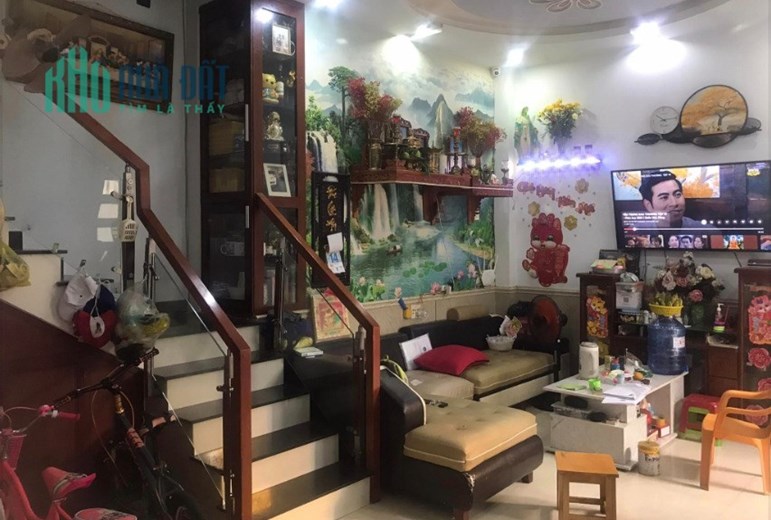 HÀNG HIẾM - HẺM XE HƠI, HÀNG XÓM E-MART PHAN HUY ÍCH - 4 TẦNG - 4 TỶ