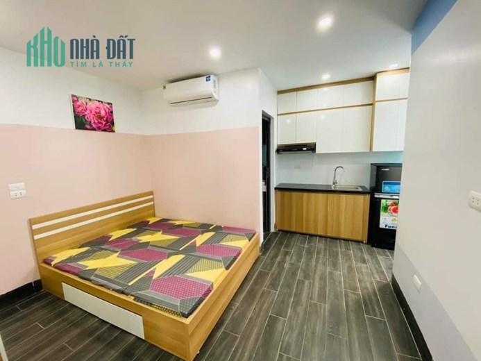 A CHÍNH CHỦ 15 tỷ tòa nhà 7T*77m2 phố Cầu Giấy,HN,DT 1.2tỷ năm,16P kk,THANG MÁY,MT RỘNG,