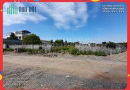Q12. 25,x triệu/m2. 3400m2 đất ở KDC Hiện Hữu, gần ĐH Nguyễn Tất Thành, đường 12M.