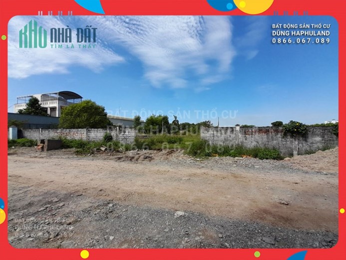 Q12. 25,x triệu/m2. 3400m2 đất ở KDC Hiện Hữu, gần ĐH Nguyễn Tất Thành, đường 12M.