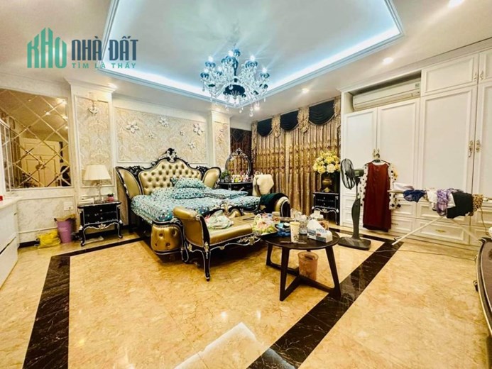LÂU ĐÀI DÁT VÀNG - HÀNG XÓM HỒ ĐỀN LỪ - PHỐ HOÀNG MAI - 100M X 7T. GIA 19 TỶ