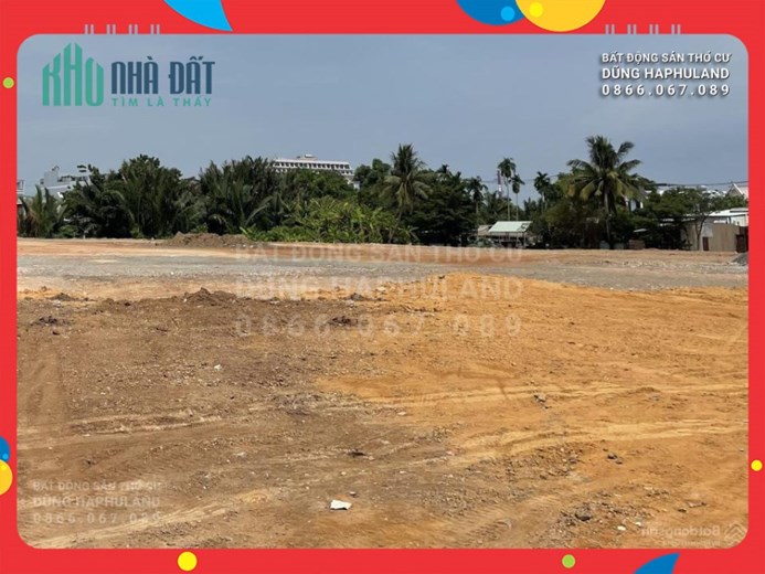 Q12. 19,x triệu/m2. 2300m2 đất thổ cư, gần Hà Huy Giáp, đường 6M.