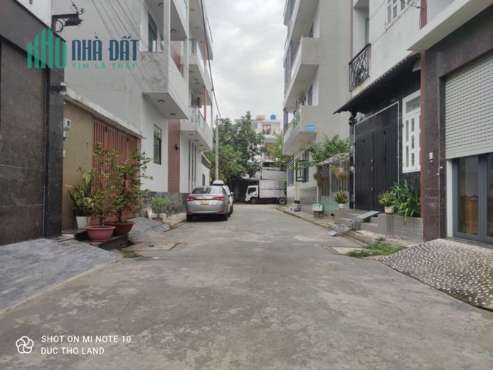 Bán GẤP nhà 4 tầng 141m2 nhỉnh 5Tỷ HXH tránh Thạnh Lộc, Quận 12 gần Hà Huy Giáp, Ngã Tư ga