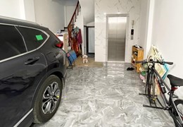 Nhà mới 6 tầng thang máy ngõ 24 Kim Đồng, vỉa hè rộng, KD đủ mọi mặt hàng