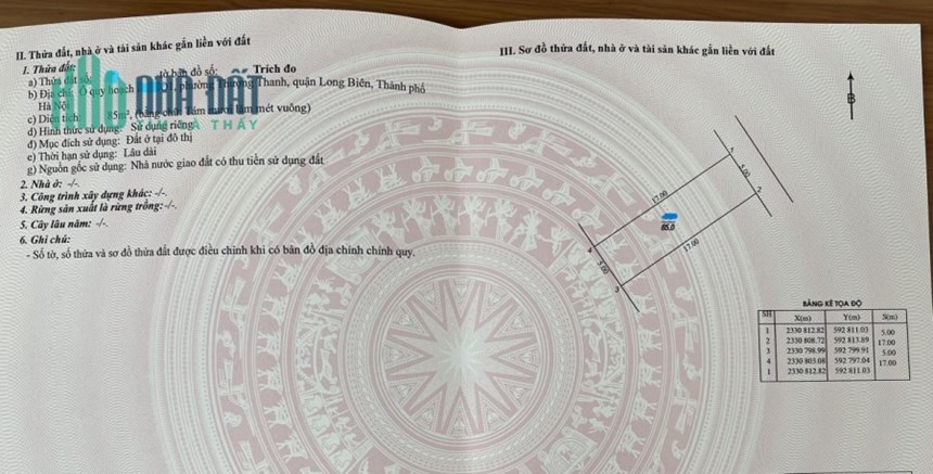 Bán đất phân lô đấu giá Thượng Thanh, Long Biên, 85m, MT 5m, vỉa hè rộng, 9 tỷ