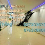 Nhà Đẹp Rẻ Hẻm 3 bác Ngang 4.2 x 8- 3 Phòng Ngũ2Wc Q4 Dưới 2,9 tỷ