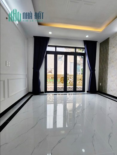 BÌNH TÂN - NGAY NGÃ TƯ 4 XÃ - GIÁP TÂN PHÚ - NHÀ MỚI ĐẸP 5 TẦNG BTCT - 55M2 - 5PN - HẺM XE TẢI 6M