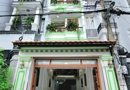 Nhà Ngộp! Lê Văn Thọ, gần CV Làng Hoa, 4x20m, 5 tầng, 8.6 tỷ