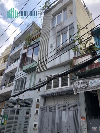 ***Bán nhà Hoàng Hoa Thám Tân Bình, mặt tiền kinh doanh hẻm Ốc Toàn, 4*12, 5 tầng