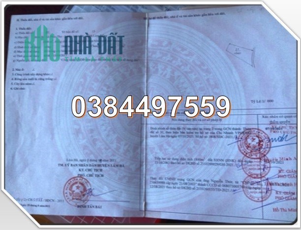 Chính chủ bán nhanh lô đất vị trí đẹp tại huyện Lâm Hà, Lầm Đồng; 0384497559