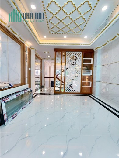 BÌNH TÂN - NGAY NGÃ TƯ 4 XÃ - GIÁP TÂN PHÚ - NHÀ MỚI ĐẸP 5 TẦNG BTCT - 55M2 - 5PN - HẺM XE TẢI 6M