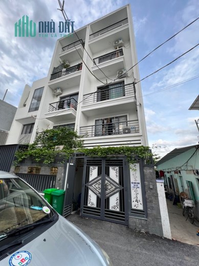 Bán Toà nhà CHDV 5 TẦNG. Hẻm xe hơi 6m, thu nhập 110tr/tháng