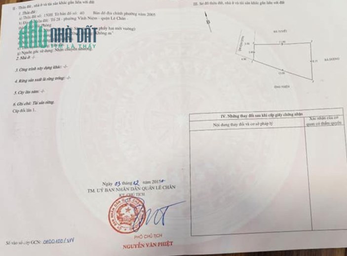 Bán nhà phố Thiên Lôi, 66m 4 tầng GIÁ 3.6 tỉ đang cho thuê hàng tháng