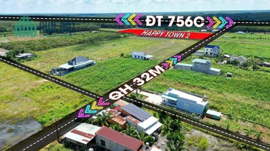 Đất ngay KCN mặt tiền đường thông giá siêu ngộp