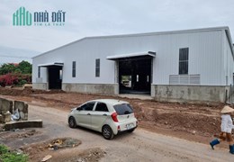 Bán 1.2ha đất nhà xưởng cụm CN Tân Quang, Văn Lâm, Hưng Yên. Sẵn 3000m2 nhà xưởng