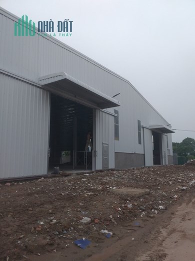 Bán 1.2ha đất nhà xưởng cụm CN Tân Quang, Văn Lâm, Hưng Yên. Sẵn 3000m2 nhà xưởng