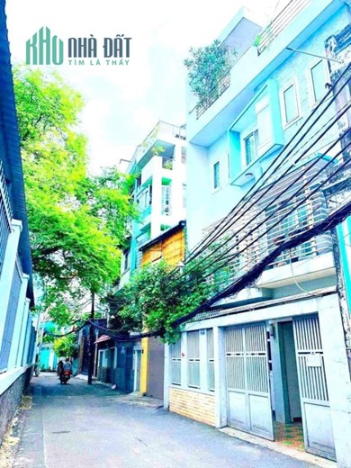 Cực Hiếm - Mặt Tiền Hẻm Trung Tâm Lê Văn Sỹ - Ngang Gần 8m - Hẻm 6M Thông Tứ Tung - Xe Hơi Quay Đầu