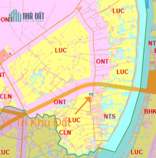 Bán lô đất lúa làm kho xưởng gần Quốc Lộ 50B giá 3,52 tỷ