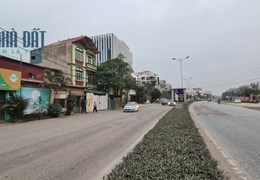 Bán nhà thị trấn Hương Canh (mặt QL2) 179m2, mặt tiền 14m, miễn TG