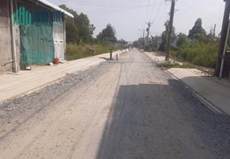 100m2 đất mặt tiền đường khu dân cư  thị trấn Mỹ Phước,Tân Phước,Tiền Giang