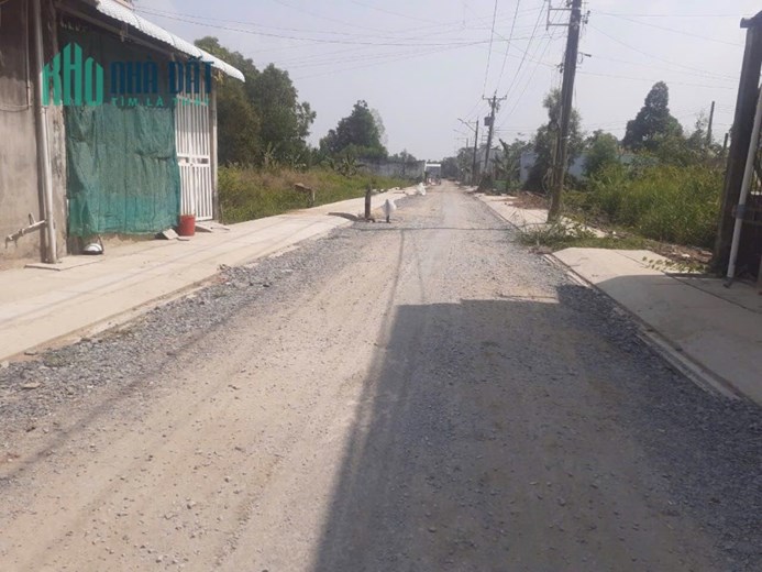 100m2 đất mặt tiền đường khu dân cư  thị trấn Mỹ Phước,Tân Phước,Tiền Giang