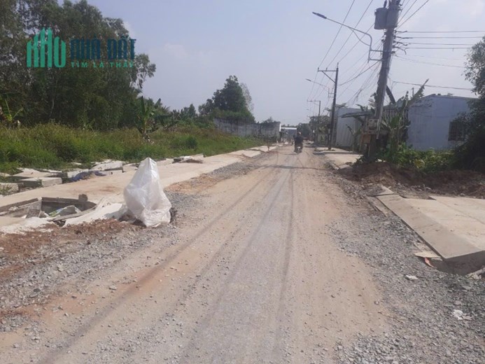 100m2 đất mặt tiền đường khu dân cư  thị trấn Mỹ Phước,Tân Phước,Tiền Giang