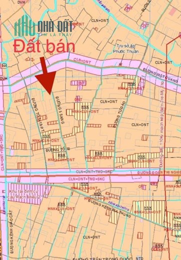 8,5x36m mặt tiền đường Năm Sang, Phước Thạnh, Mỹ Tho,Tiền Giang