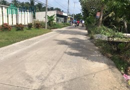 8,5x36m mặt tiền đường Năm Sang, Phước Thạnh, Mỹ Tho,Tiền Giang