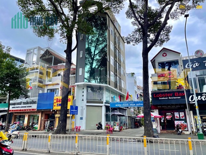 Góc Đẹp 2MT Nguyễn Tri Phương P.4 Quận 10- HĐT : 180Trieu- DT 6x16m- Hầm 6Tầng- Bán 50 Tỷ