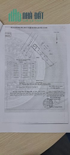 35 triệu/m2 miếng đất mặt tiền đường Đào Sư Tích.
