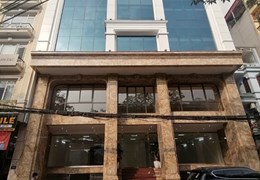 Bán Gấp Tòa VP 9 Tầng Xây Mới Mặt Phố Hoàng Ngân, Vị Trí Lô Góc. DT 178m2. MT 11m. Giá 120 TỶ